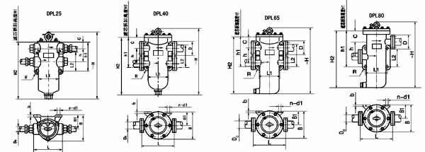 SPL、DPL型網(wǎng)片式油濾器